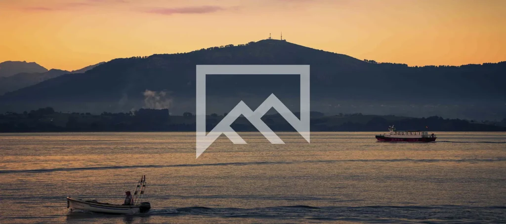 Amanecer en la bahía de Santander