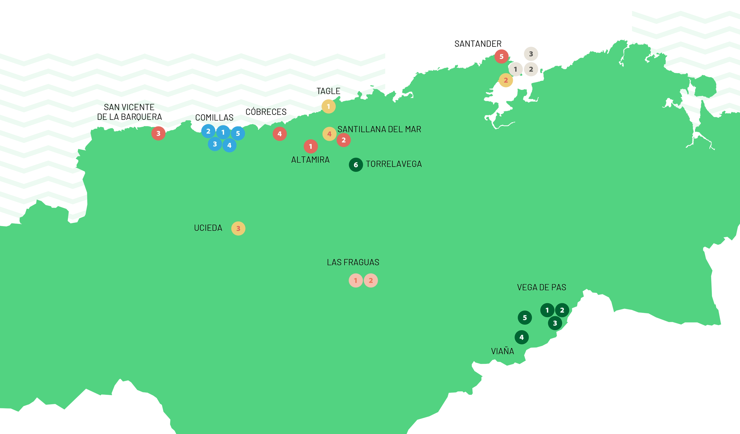 Mapa rutas de cine Cantabria 2